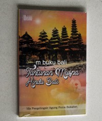 Image of Tuntunan Muspa Hindu Bali